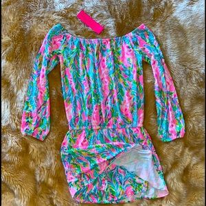 NWTLillyPulitzerLanaSkortRomperUnicornoftheSeaXXS